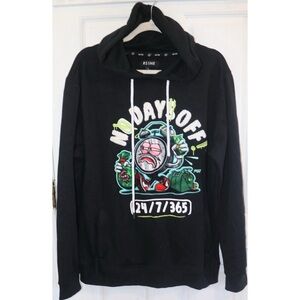 RS1NE Men’s No Days Off Graphic Hoodie